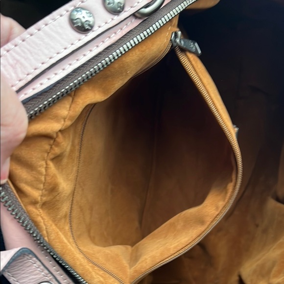 Embossed Pink Patricia Nash Leather Bag - Picture 7 of 10